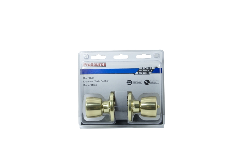 ProSource TS710BRA4V Privacy Lockset, Tulip Design, Stainless Steel