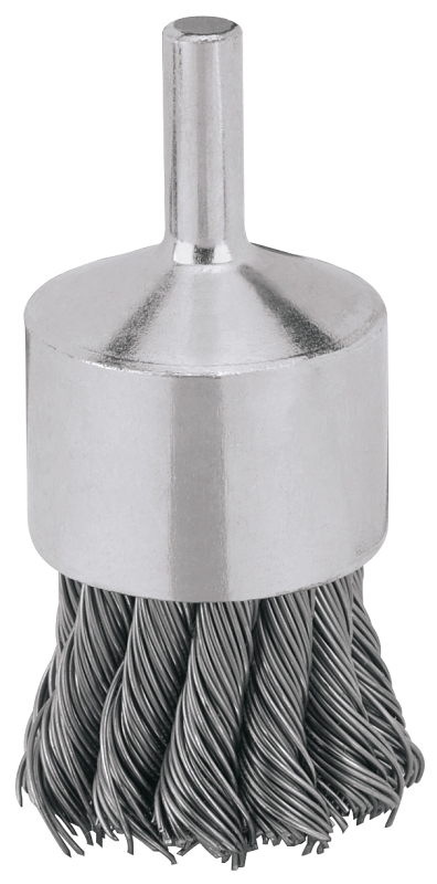 DeWALT DW4902 End Brush, 1 in Dia, 0.02 in Dia Bristle, Carbon Steel Bristle