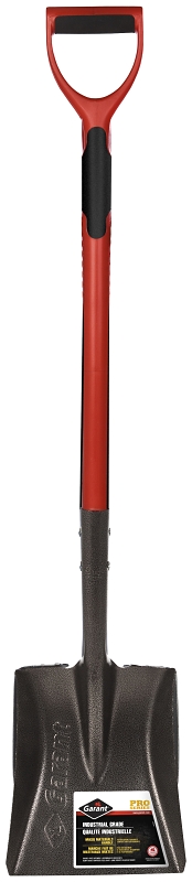 Garant 80450 Shovel, 9-1/2 in W Blade, Steel Blade, Resin Handle, D-Shaped Handle