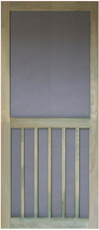 Kimberly Bay DSP536 Screen Door, 35-3/4 in W, 79-3/4 in H, Natural