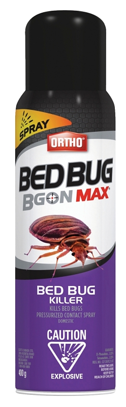 Ortho Bed Bug B Gon Max 212512 Bed Bug Killer, Spray Application, 14 oz
