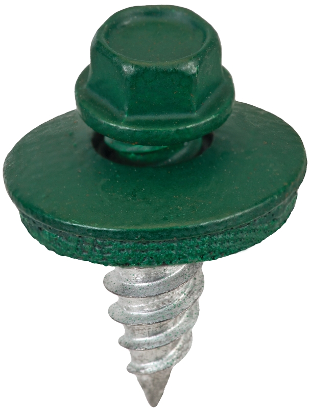 Acorn International SW-SS1234FG250 Stitch Screw, #12 Thread, High-Low Thread, Hex Drive, Piercing, Self-Tapping Point, 250/BAG
