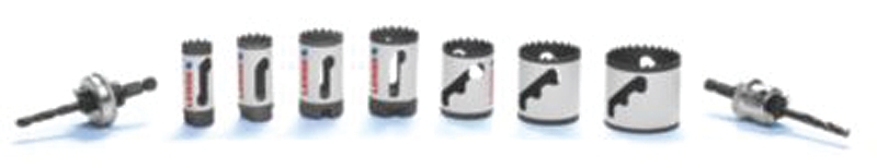 Lenox 30807700G Hole Saw Kit, 9-Piece, Bi-Metal
