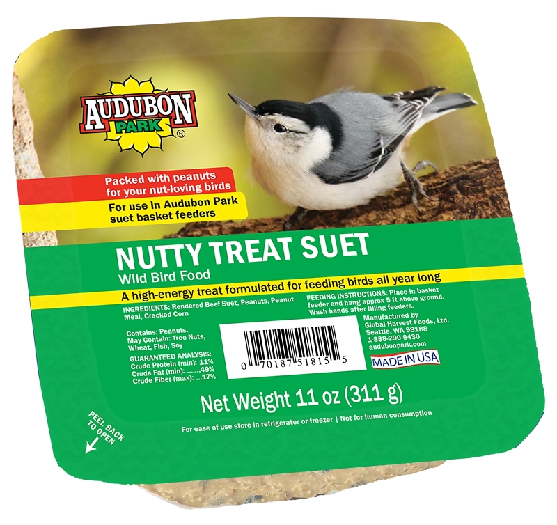 Audubon Park 13064 Nutty Treat Suet 11 oz