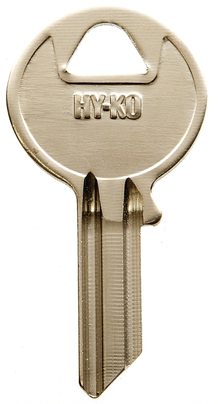 Hy-Ko 11010AB1 Key Blank, Brass, Nickel, For: Abus Cabinet, House Locks and Padlocks, AB1 Key Number