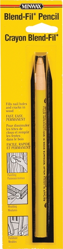 Minwax Blend-Fil CM1020100 Wood Filler Pencil, Bleach Wood/Natural Pine