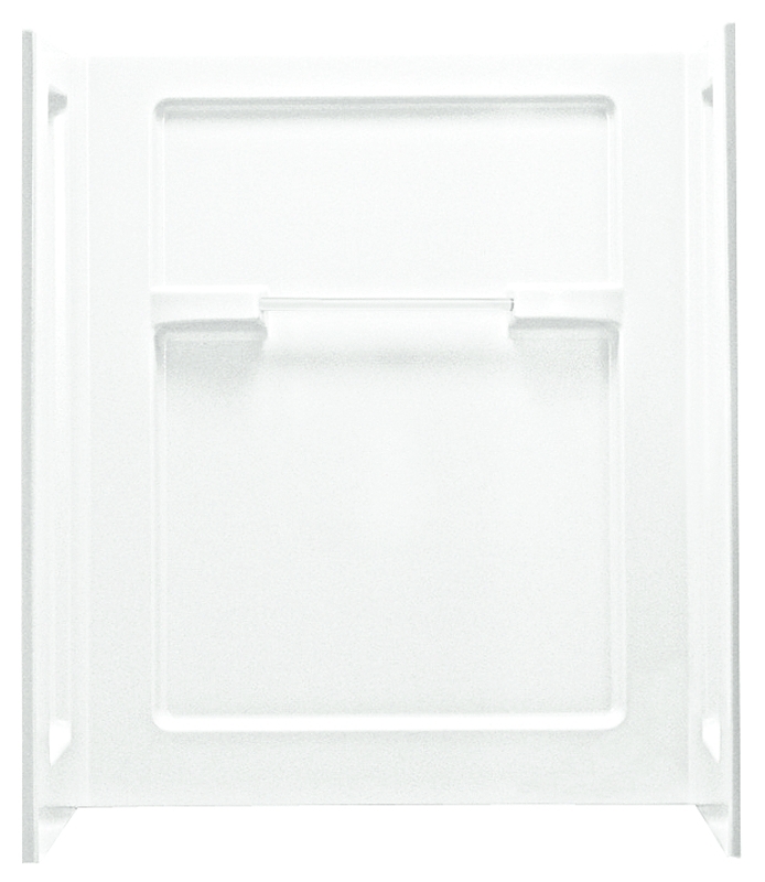 Sterling Advantage Series 62034100-0 Shower Wall Set, 48 in L, 34 in W, 55-1/4 in H, Vikrell, Swirl Gloss, White