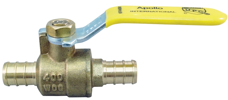 Apollo CPXV1212 Ball Valve, 1/2 x 1/2 in Connection, Crimp, 200 deg F Temperature