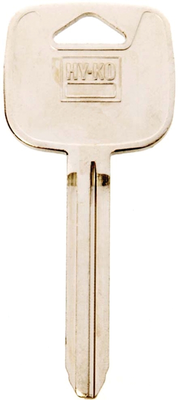 Hy-Ko 11010TR47 Automotive Key Blank, Brass, Nickel, For: Toyota Vehicle Locks, TR47 Key Number