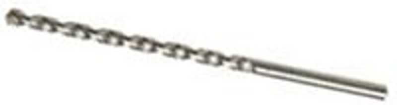 IRWIN 326000 Rotary Hammer Drill Bit, 1/8 in Dia, 3 in OAL, Percussion, Twist Flute, 2-Flute, 1/8 in Dia Shank