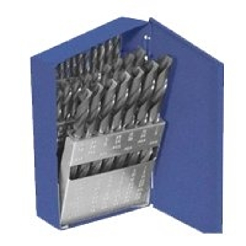 IRWIN 60221ZR Drill Bit Set, General-Purpose, 21-Piece, HSS, Black Oxide