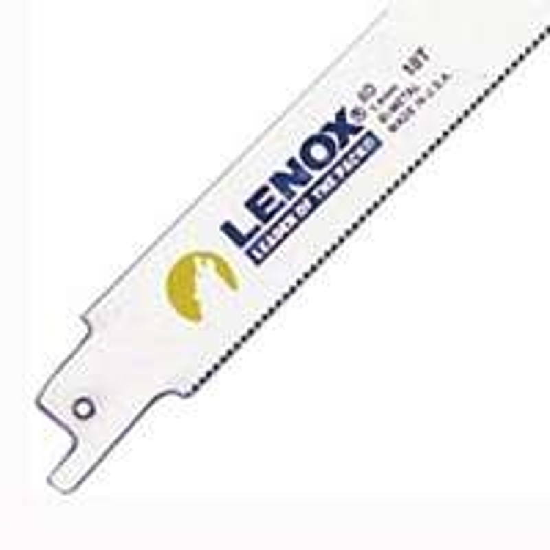 Lenox 22751OSB618R Reciprocating Saw Blade, 3/4 in W, 6 in L, 18 TPI