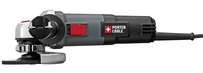Porter-Cable PCEG011 Angle Grinder, 6 A, 5/8 in Spindle, 4-1/2 in Dia Wheel, 12,000 rpm Speed