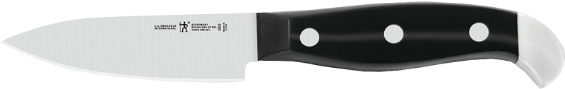 Henckels International Statement Series 13540-083 Paring Knife, Stainless Steel Blade, Black Handle, Fine-Edge Blade