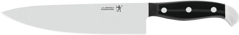 Henckels International Statement Series 13541-203 Chef's Knife, Stainless Steel Blade, Black Handle