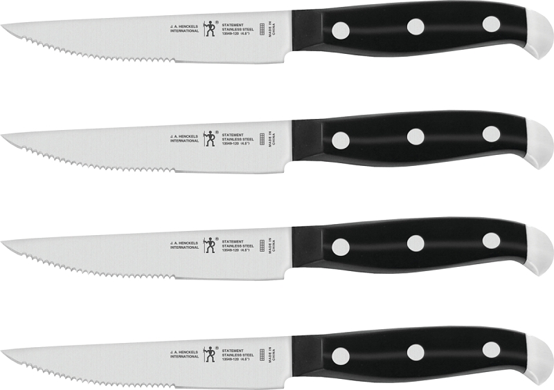 Henckels International Statement Series 13549-000 Steak Knife Set, Stainless Steel Blade