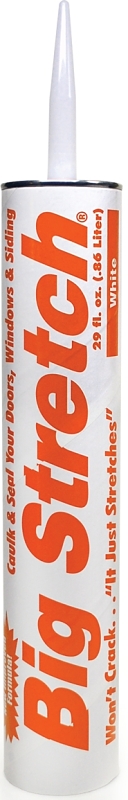 Sashco 10086 Caulk, White,-30 to 250 deg F, 29 oz, Cartridge