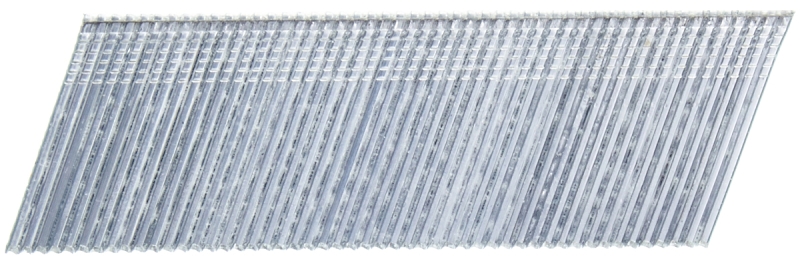Senco RH25EAA Series Finish Nail, Glue Collation, 2-1/2 in L, 16 Gauge, Galvanized Steel, T-Shaped Head, Smooth Shank