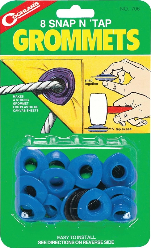 COGHLAN'S 706 Grommet, Snap N' Tap, Plastic