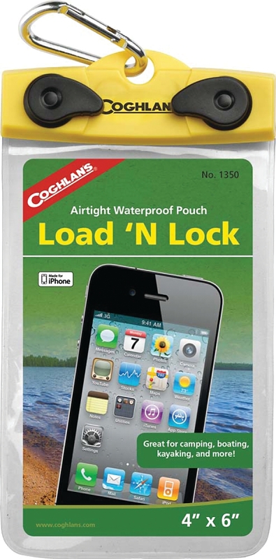 COGHLAN'S Load'N Lock 1350 Cell Phone Pouch, Plastic