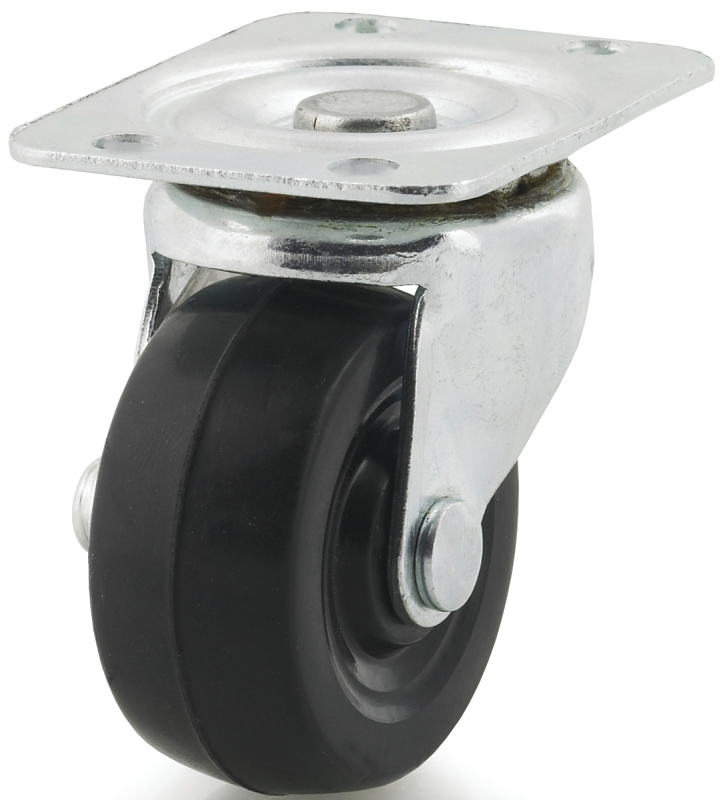 Dh Casters C-GD20RS Swivel Caster, 1-7/8 x 2-9/16 in Plate, 2-7/16 in H Dimensions, 2 in Dia Wheel