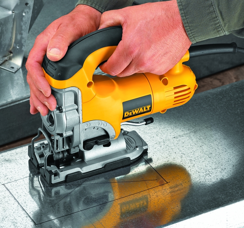 DEWALT DW331K Jig Saw Kit, 6.5 A, 1 in L Stroke, 500 to 3000 spm, Includes: DW331 Jig Saw, Kit Box