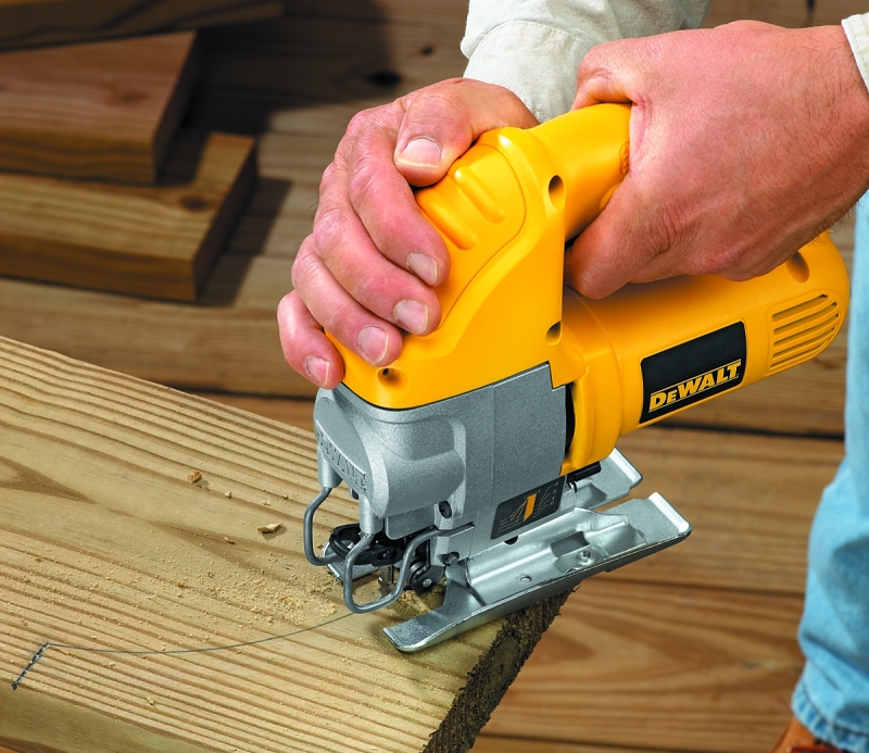 DEWALT DW317K Jig Saw Kit, 5.5 A, 1 in L Stroke, 0 to 3000 spm, Includes: Contractor Bag, DW317 Jig Saw