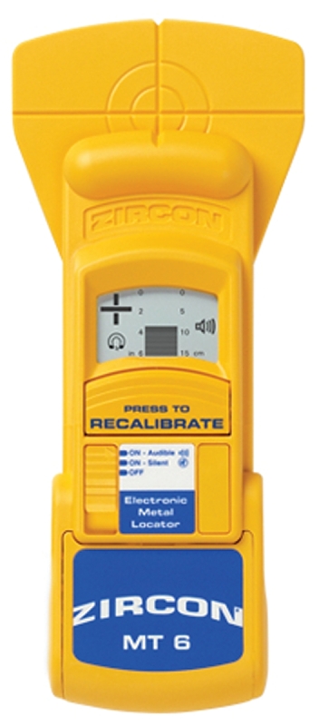 Zircon 64944 Metal Finder, 1/2 in Detection, Detectable Material: Metal