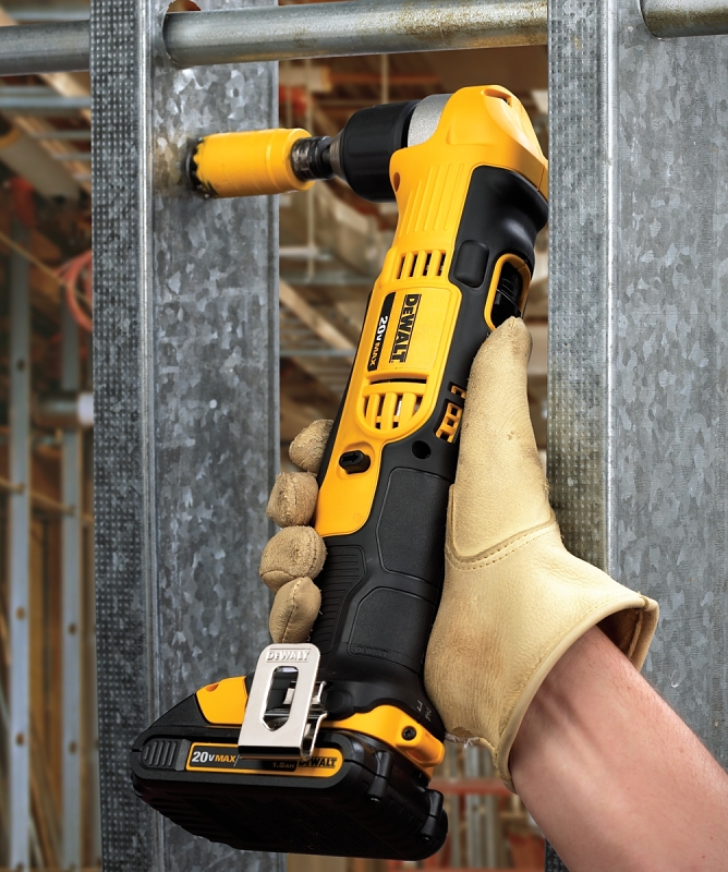 DEWALT DCD740C1 Drill/Driver Kit, Battery Included, 20 V, 3/8 in Chuck, Keyless, Ratcheting Chuck