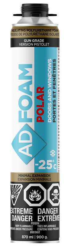 Adfast 1825 Insulating Foam, Champagne, 900 g