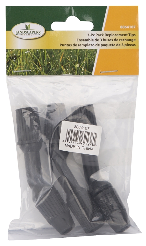 Landscapers Select SX-6B-PT3L Sprayer Tip, Replacement, Plastic, Black, For: 6361273, 6373872 and 6394712 Sprayers