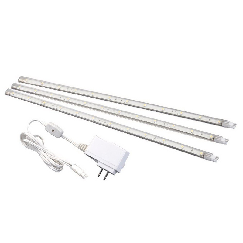 Westek USL30HBCC Cabinet Strip Light, 12 V, 3.9 W, LED Lamp, Warm White Light, 47 Lumens, 3000 k Color Temp