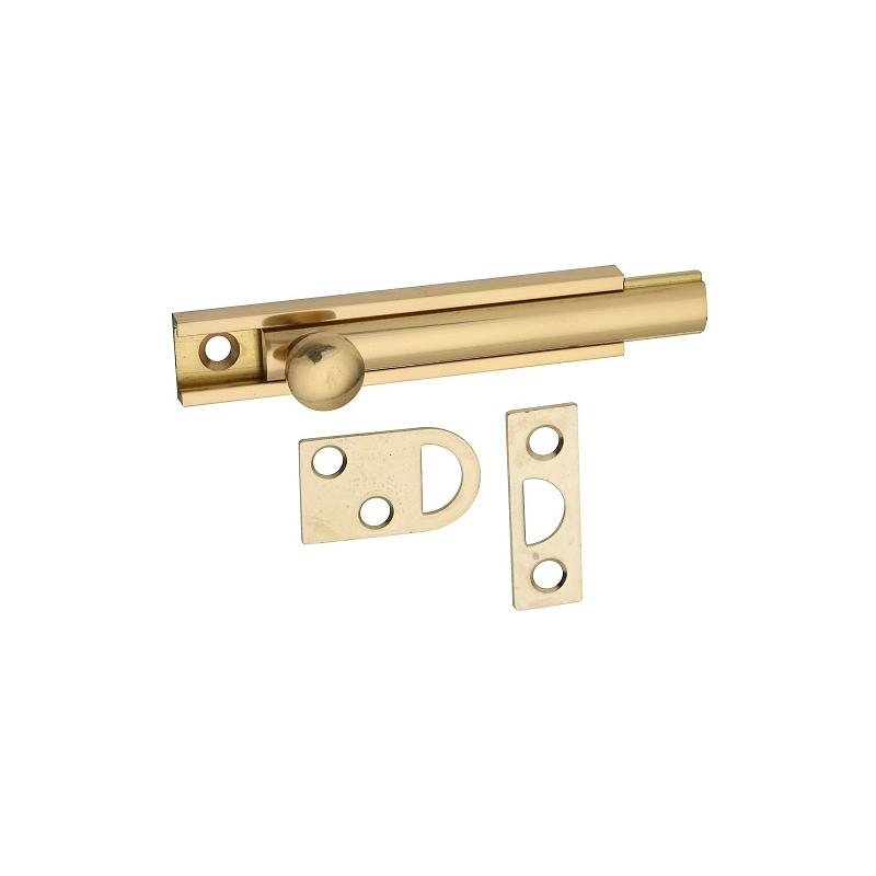 National Hardware V1922 Series N197-970 Flush Bolt, 3 in L, Solid Brass