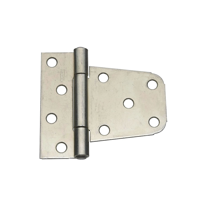 National Hardware N223-875 Gate Hinge, 4.8 in L x 4.25 in W Dimensions, 1.56 in H Frame Leaf, Steel