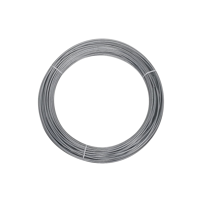National Hardware 2568BC Series N266-973 Wire, 0.1055 in Dia, 100 ft L, 12 ga, 300 lb Working Load, Galvanized Steel