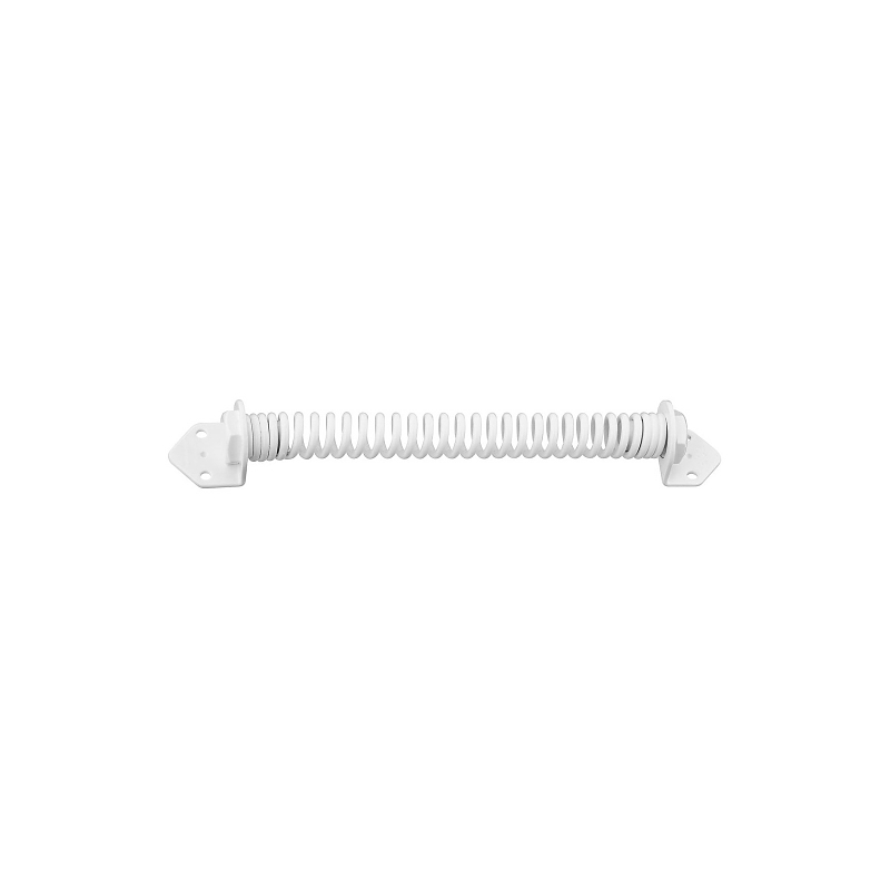 National Hardware V850 Series N342-741 Door and Gate Spring, White, 11 in L, Steel