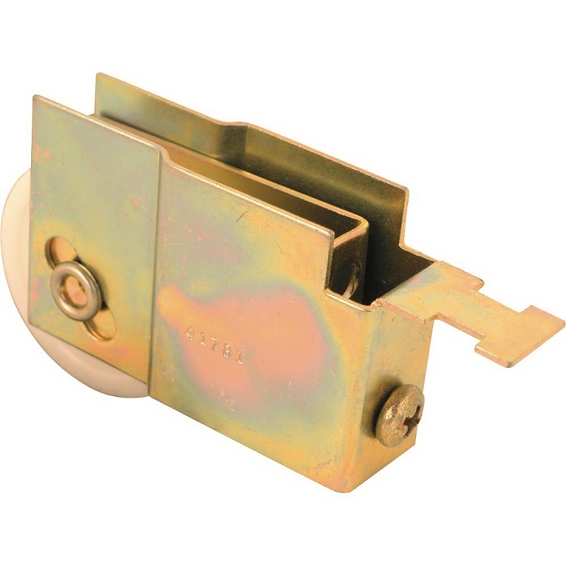 Prime-Line D 1516 Roller Assembly, 2-3/8 in L x 3/4 in W x 1-1/2 in H Dimensions, 1-1/2 in Dia Roller, 5/16 in W Roller