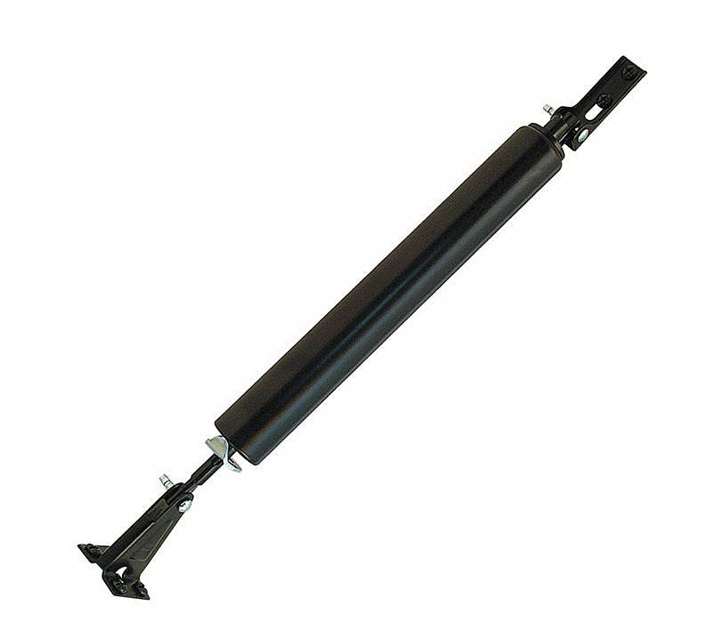 Prime-Line K 5028 Pneumatic Door Closer, Black, 9 in L, Aluminum, 90 deg Opening