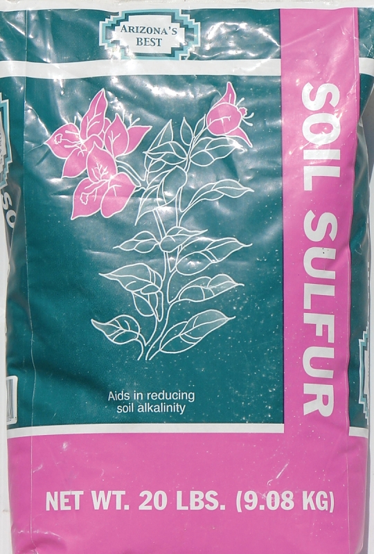 Arizona's Best AZB40003 Sulphur Soil Amendment, Solid, Greenish Tan, 20 lb Bag