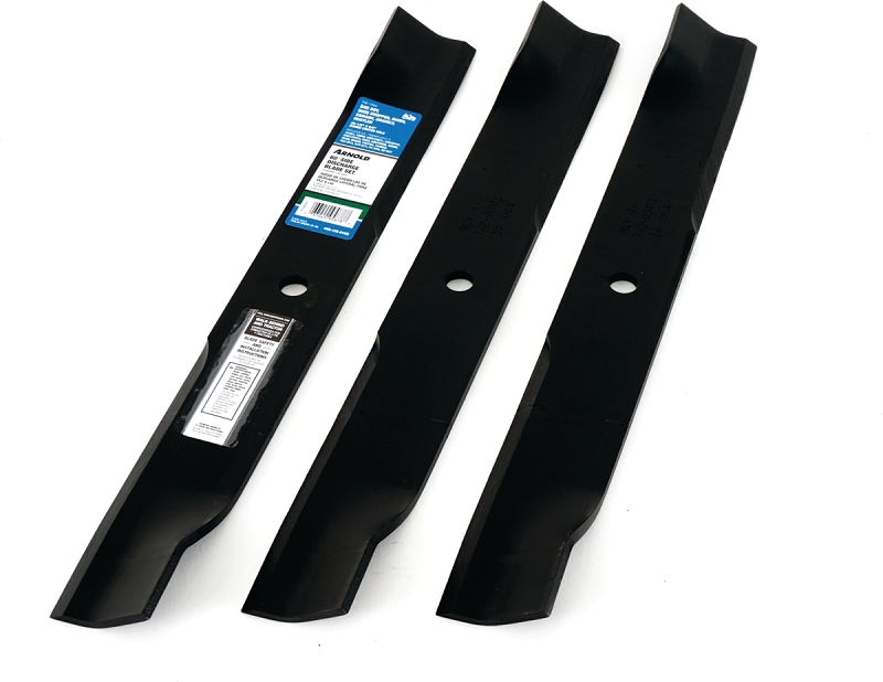 Arnold 490-110-0159 Blade Set, 60 in L, For: Bad Boy, Dixie Chopper, Dixon, Exmark, Gravely and Hustler Tractors