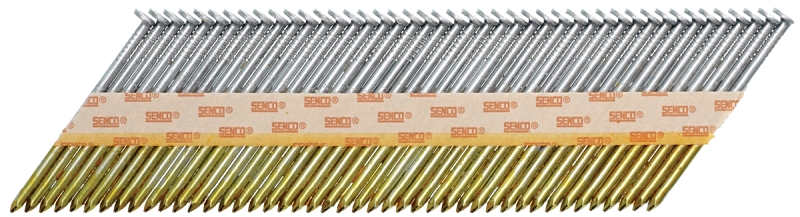 Senco M002264 Collated Nail, 1-1/2 in L, Steel, Full Round Head, Smooth Shank