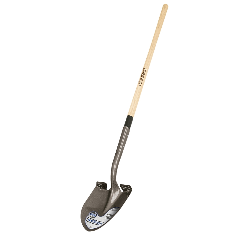 SHOVEL RND PT LACQUER HDL 48IN