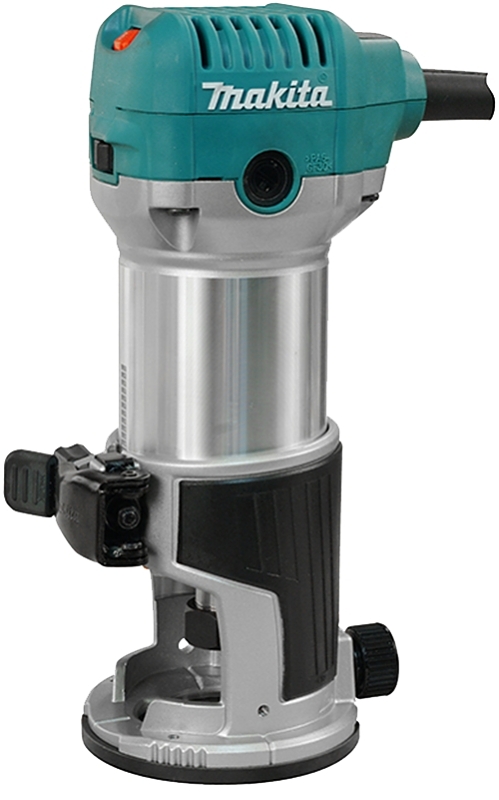 Makita RT0701C Compact Router, 6.5 A, 10,000 to 30,000 rpm Load Speed