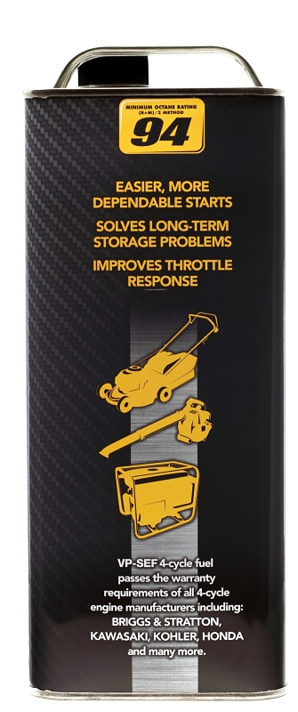 VP Racing 6201 4-Cycle Small Engine Fuel, Hydrocarbon, 128 oz