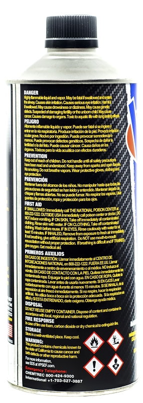 VP Racing 6235 50:1 Pre-Mixed Small Engine Fuel, Hydrocarbon, Blue, 1 qt