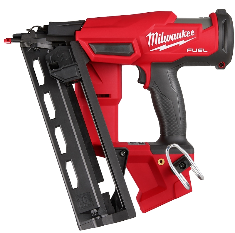 Milwaukee M18 FUEL 2841-20 Cordless Finish Nailer, Tool Only, 18 V, 2 Ah, 110 Magazine, 20 deg Collation