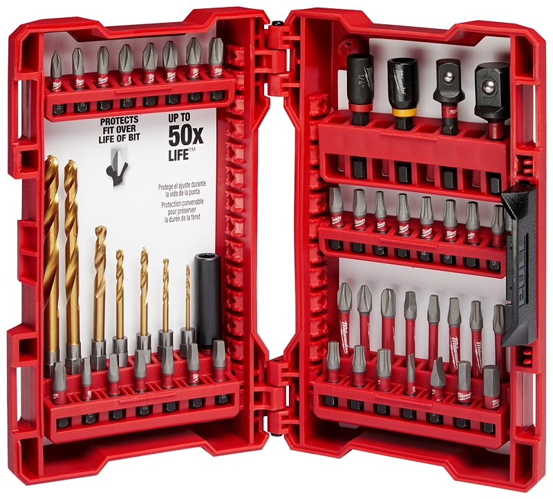 Milwaukee 48-32-4013 Drive Bit Set, 50-Piece, Steel