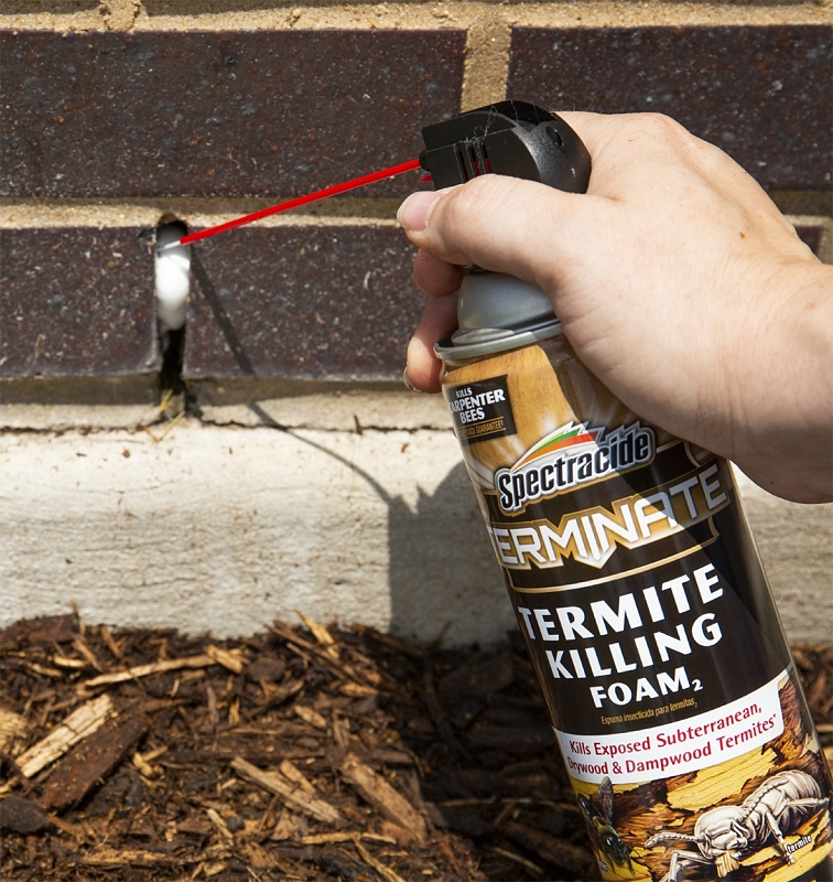 Spectracide 53370 Termite Killing Foam, Liquid, Spray Application, 16 oz Can