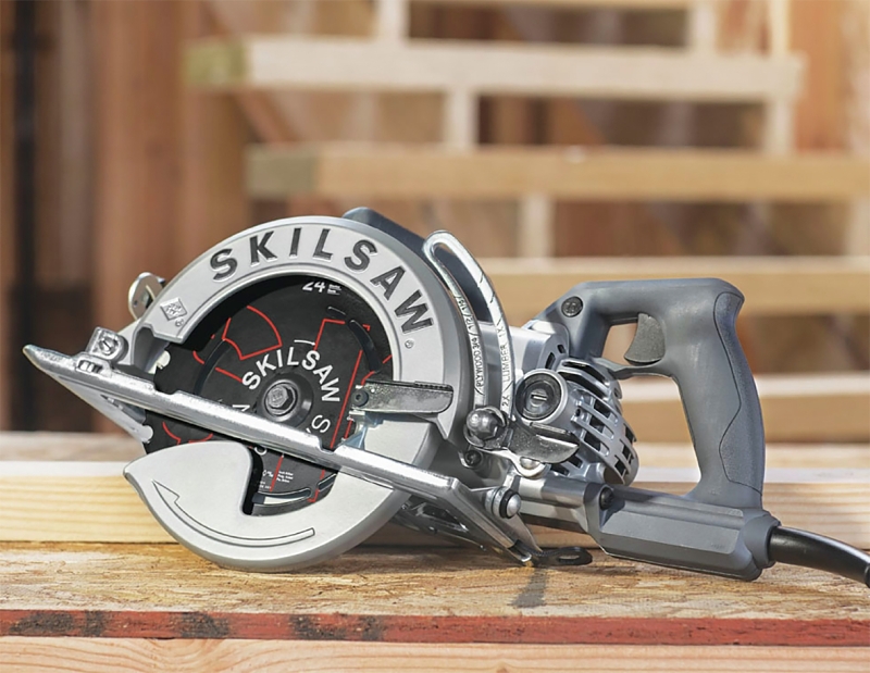 Skil SPT77W-22 Circular Saw, 15 A, 7-1/4 in Dia Blade, 0.812 in Arbor, 51 deg Bevel