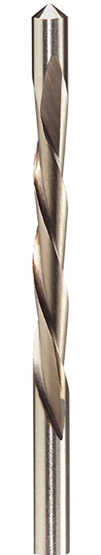 ROTOZIP GP16 Guidepoint Bit, 1/8 in Dia, 2 in L, 1-1/2 in L Flute, 1/8 in Dia Shank, Steel, Spiral Shank
